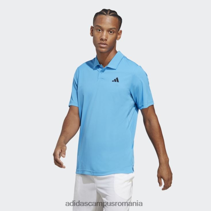 adidas campus romania tricou polo de tenis club albastru adidas bărbați albastru J266N213923