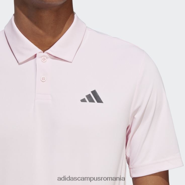 adidas campus romania tricou polo tenis club roz 3 dungi adidas bărbați roz J266N26513