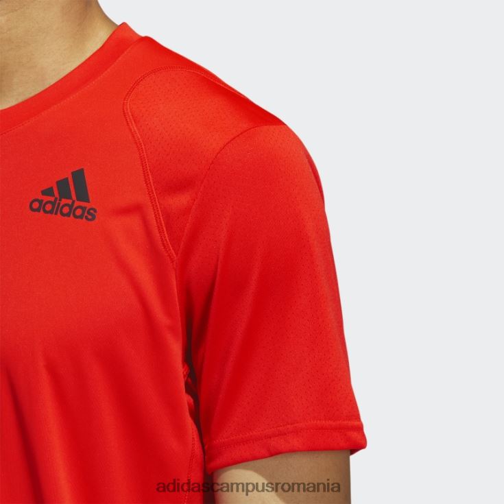 adidas campus romania tricou portocaliu îndrăzneț de tenis club cu 3 dungi bărbați portocaliu îndrăzneț J266N214975