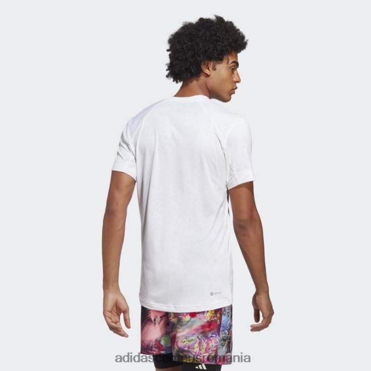 adidas campus romania tricou tenis freelift alb fierbinte bărbați alb J266N214094