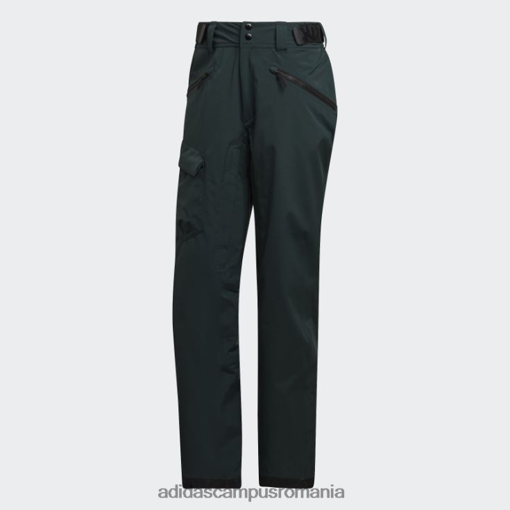 adidas campus romania Terrex resort pantaloni de trening izolat cu doua straturi pentru zapada verde bărbați verde J266N213574