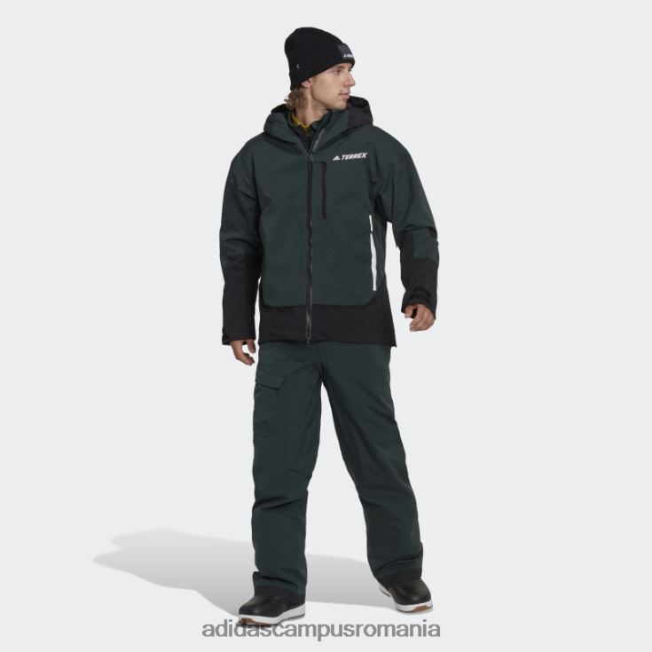 adidas campus romania Terrex resort pantaloni de trening izolat cu doua straturi pentru zapada verde bărbați verde J266N213574