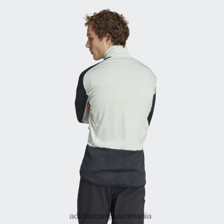 adidas campus romania Terrex tech flooce hiking fleece verde adidas bărbați verde/negru J266N213548
