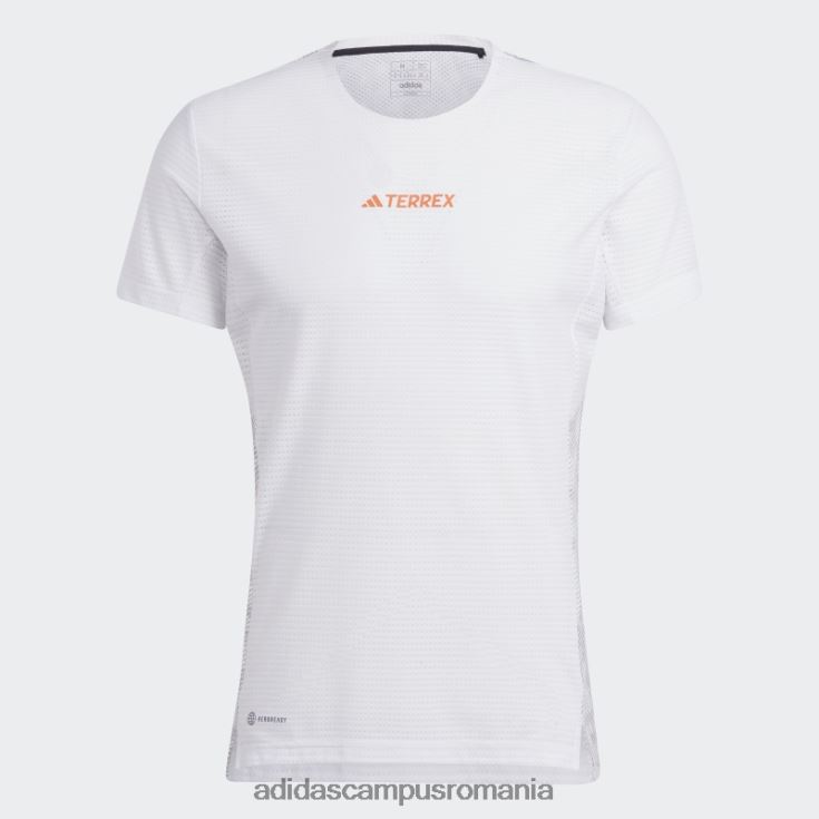 adidas campus romania Tricou de alergare terrex agravic pro alb bărbați alb/gri J266N26307