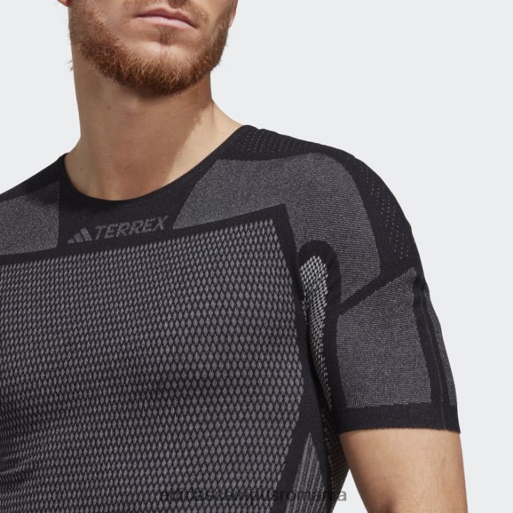 adidas campus romania Tricou de bază cu mânecă scurtă terrex drynamo, negru bărbați alb negru J266N213891