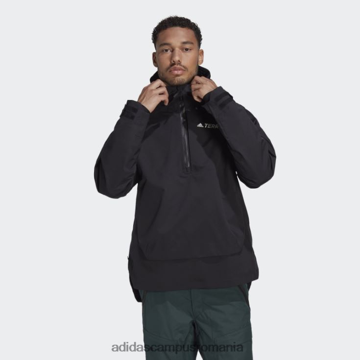 adidas campus romania black terrex 2 layer rain.rdy anorac de zăpadă bărbați negru J266N213900
