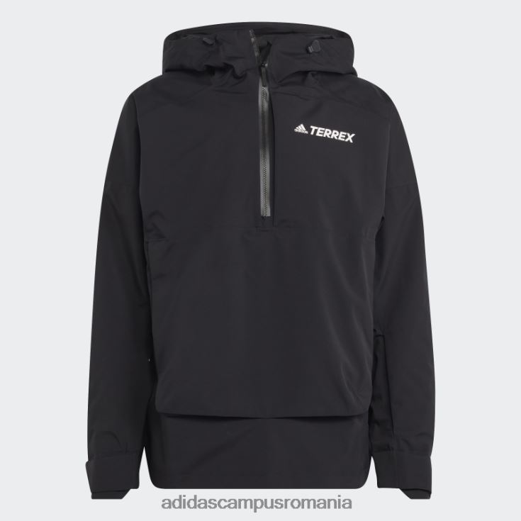 adidas campus romania black terrex 2 layer rain.rdy anorac de zăpadă bărbați negru J266N213900