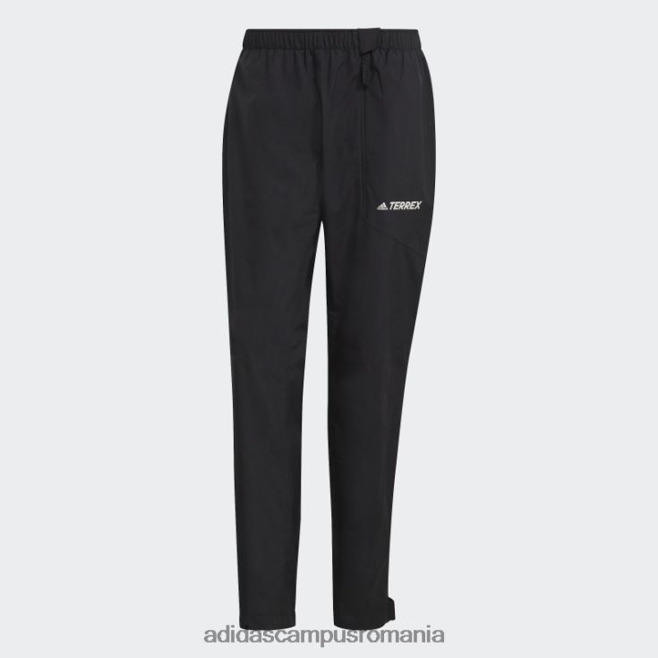 adidas campus romania black terrex multi rain.rdy primegreen pantaloni de ploaie pentru trening în două straturi bărbați negru J266N213792