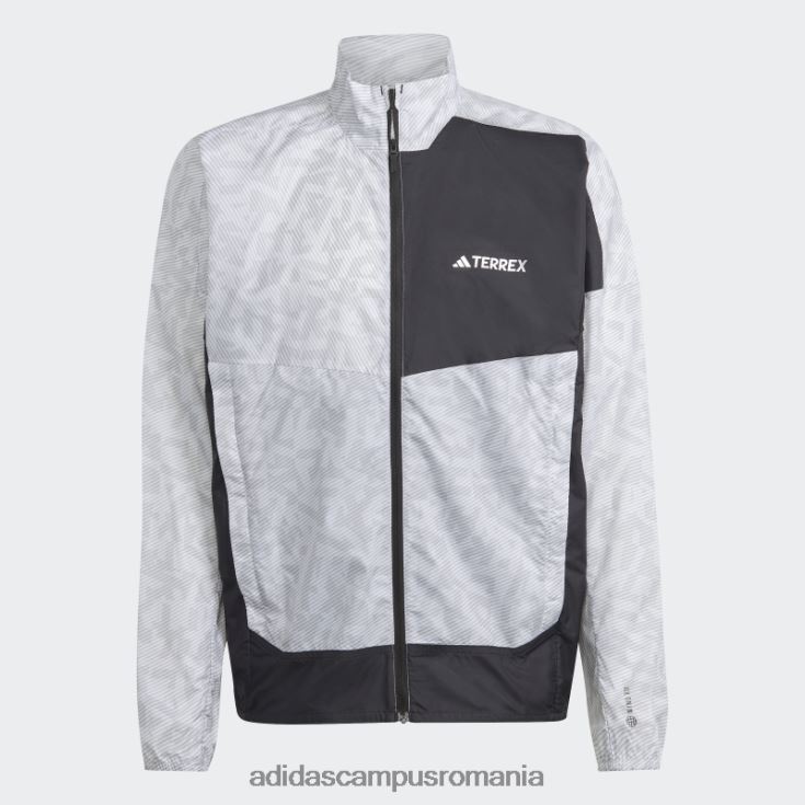 adidas campus romania cască de vânt elegant Terrex trail running gri bărbați alb/gri J266N213661