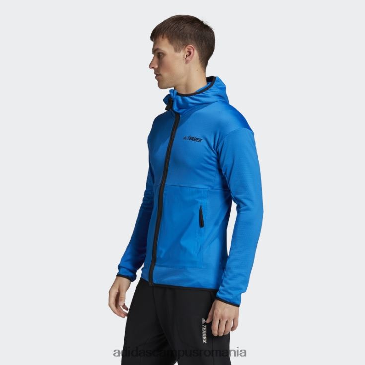 adidas campus romania geacă de drumeție terrex tech flooce light cu glugă albastru șoc adidas bărbați albastru șoc J266N214634