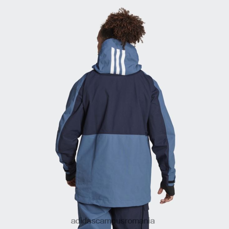 adidas campus romania geacă de zăpadă post-consum terrex 3 straturi oțel adidas bărbați oțel/cerneală J266N213734