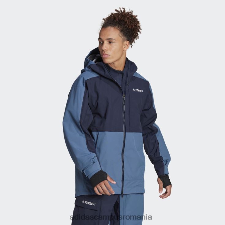adidas campus romania geacă de zăpadă post-consum terrex 3 straturi oțel adidas bărbați oțel/cerneală J266N213734