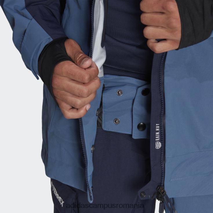 adidas campus romania geacă de zăpadă post-consum terrex 3 straturi oțel adidas bărbați oțel/cerneală J266N213734
