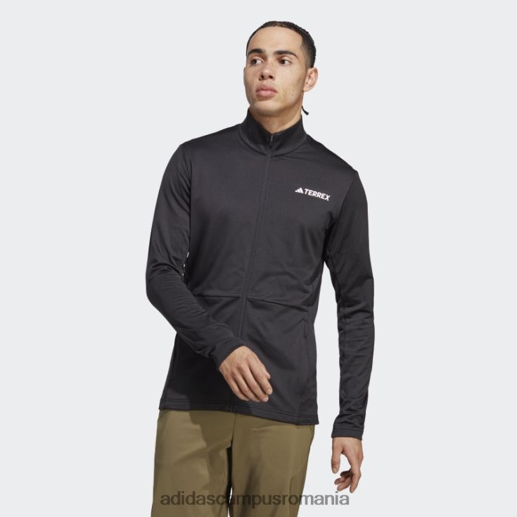 adidas campus romania geacă fleece terrex multi fermoar neagră bărbați negru J266N25977