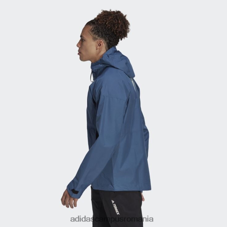 adidas campus romania geaca de ploaie steel terrex gore-tex paclite bărbați oţel J266N214758