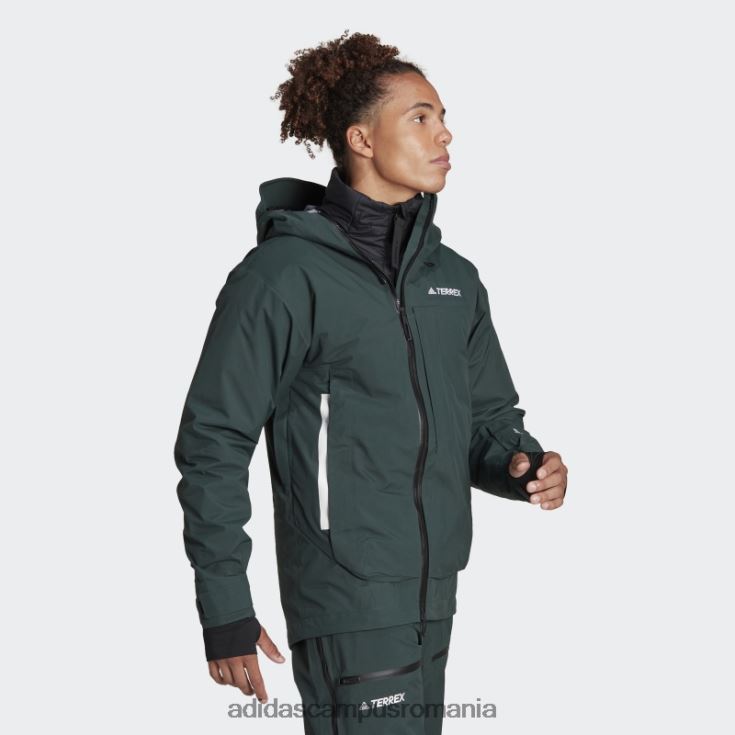 adidas campus romania geaca de zapada terrex myshelter 3 straturi gore tex verde bărbați verde J266N214929