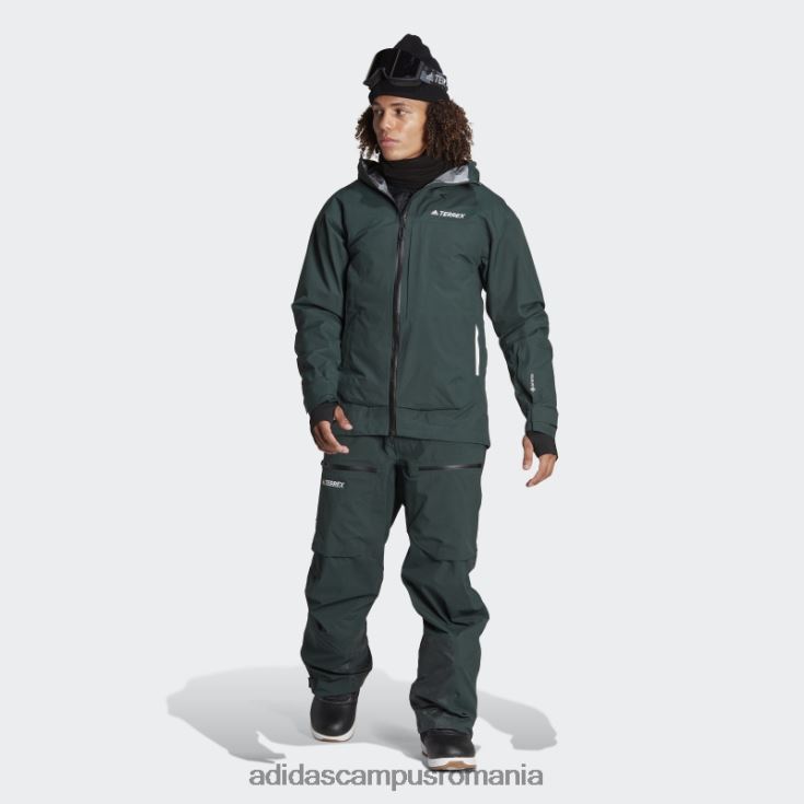 adidas campus romania geaca de zapada terrex myshelter 3 straturi gore tex verde bărbați verde J266N214929