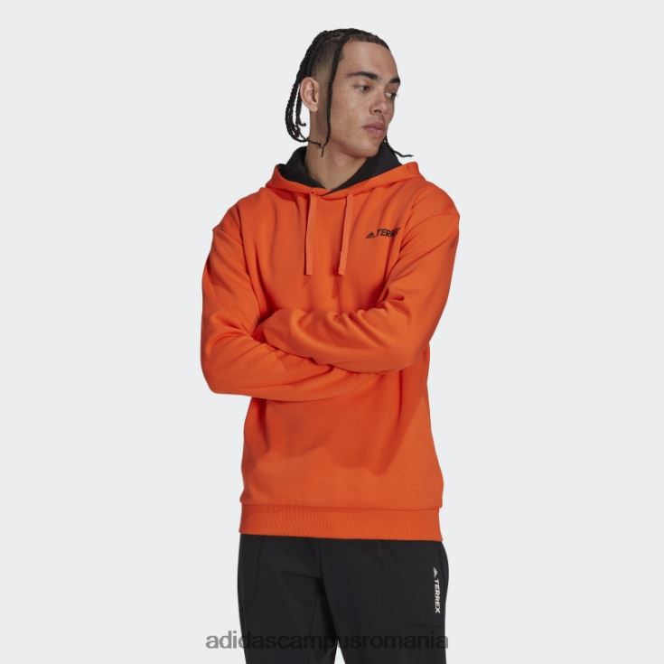 adidas campus romania hanorac portocaliu cu logo terrex grafic bărbați portocale J266N213805