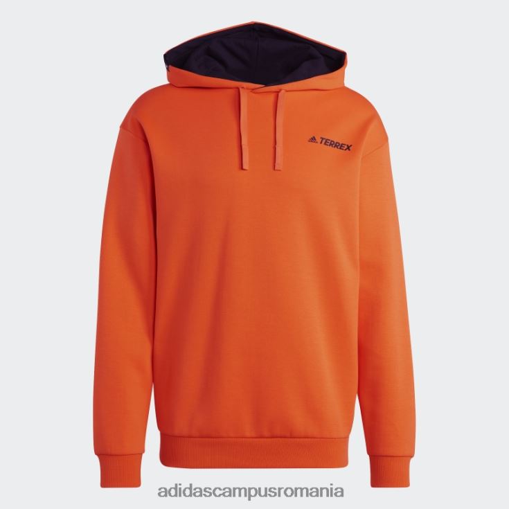 adidas campus romania hanorac portocaliu cu logo terrex grafic bărbați portocale J266N213805