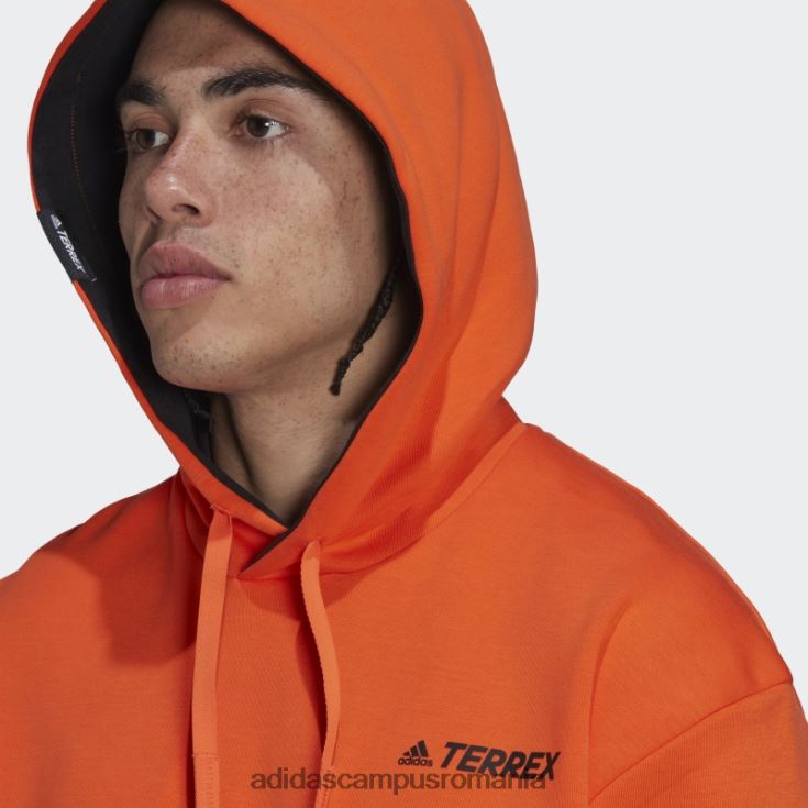 adidas campus romania hanorac portocaliu cu logo terrex grafic bărbați portocale J266N213805