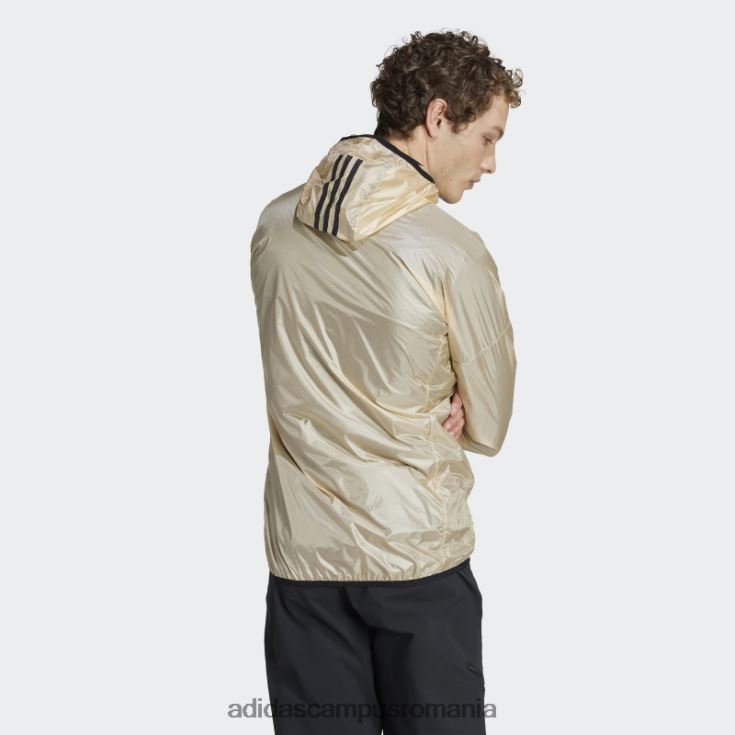 adidas campus romania jachetă adidas cu glugă de vânt trei în unu sand techrock bărbați nisip J266N214025