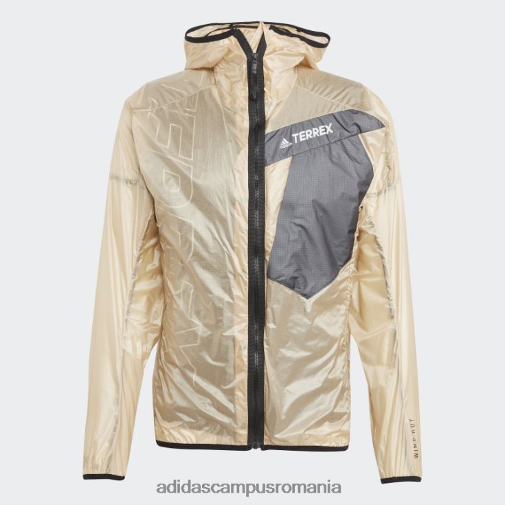 adidas campus romania jachetă adidas cu glugă de vânt trei în unu sand techrock bărbați nisip J266N214025