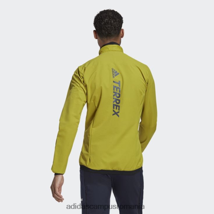adidas campus romania jachetă de izolație hibridă olive terrex primaloft bărbați măsline J266N214957