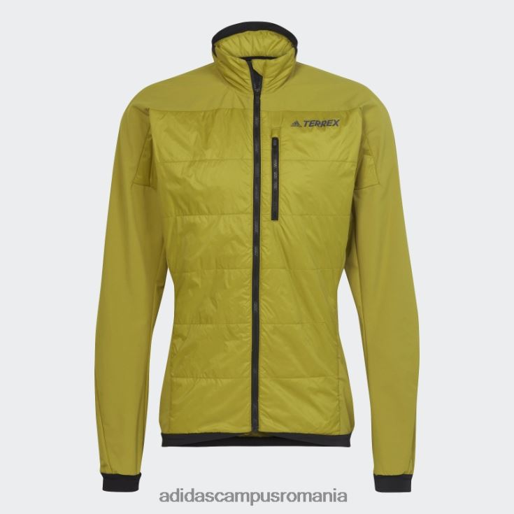 adidas campus romania jachetă de izolație hibridă olive terrex primaloft bărbați măsline J266N214957