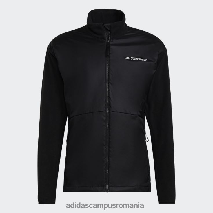 adidas campus romania jachetă de vânt neagră multi primegreen adidas bărbați negru J266N214163