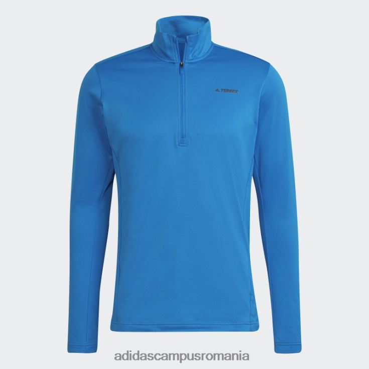 adidas campus romania jachetă fleece cu jumătate de fermoar terrex everyhike albastru șoc bărbați albastru șoc J266N214825