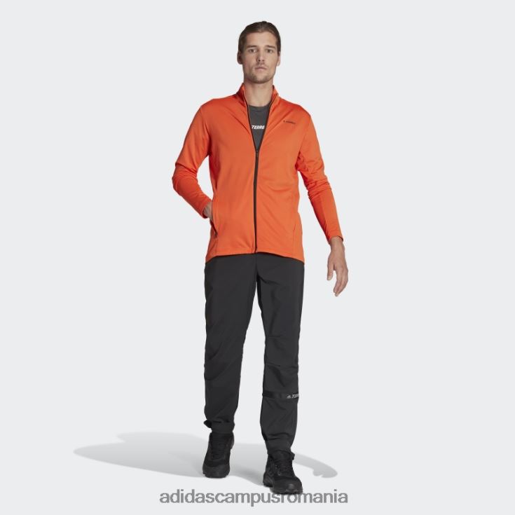 adidas campus romania jachetă fleece orange terrex multi primegreen cu fermoar complet adidas bărbați portocale J266N214805