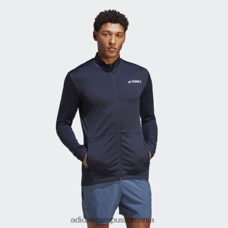 adidas campus romania jachetă fleece terrex multi fermoar cerneală adidas bărbați cerneală J266N26102