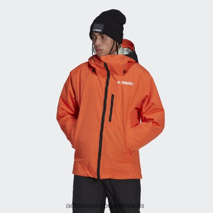 adidas campus romania jachetă orange resort trei în unu bărbați portocaliu/negru/verde J266N214987