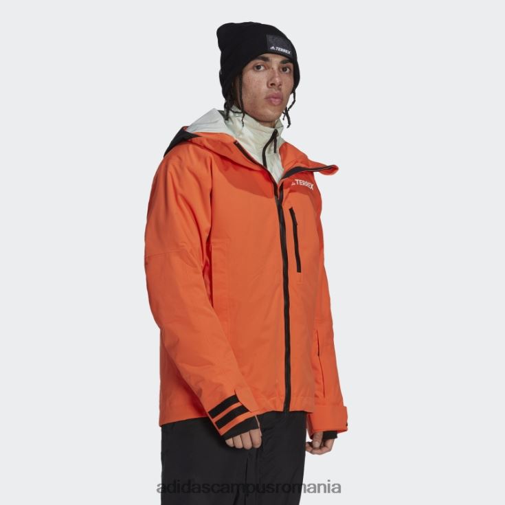 adidas campus romania jachetă orange resort trei în unu bărbați portocaliu/negru/verde J266N214987