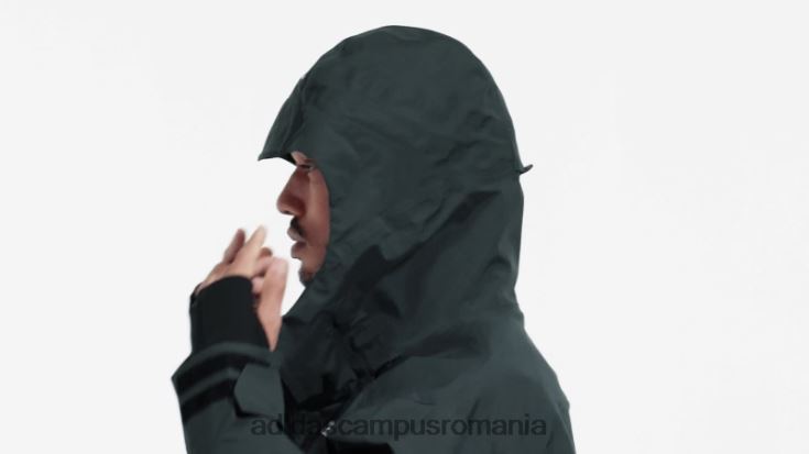 adidas campus romania jachetă resort trei în unu verde bărbați verde/multi/negru J266N215049