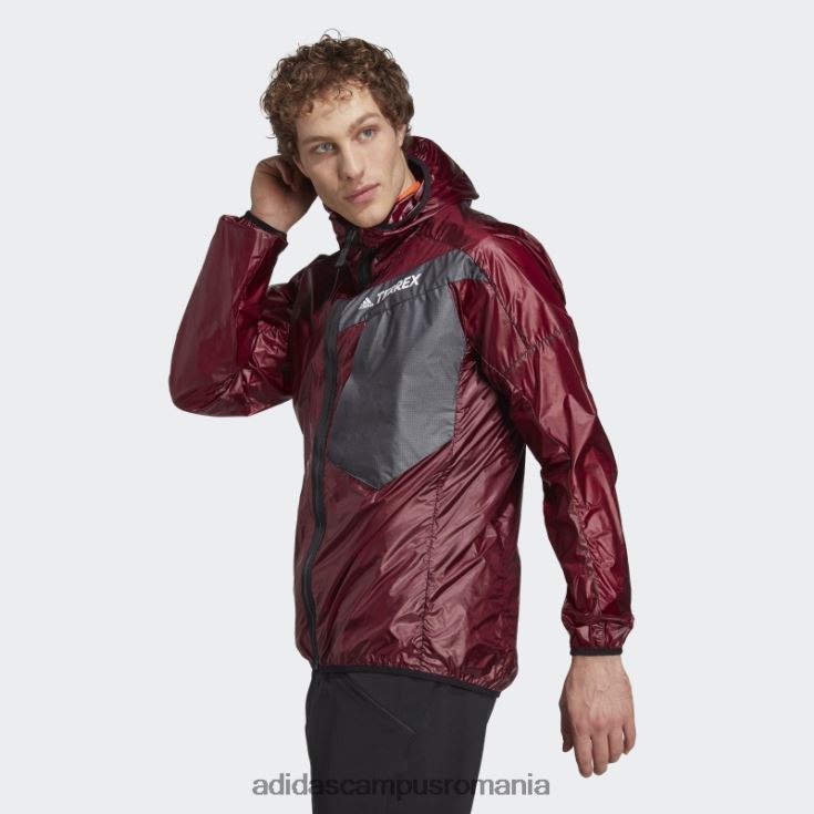 adidas campus romania jachetă roșie techrock, trei în unu, cu glugă adidas bărbați roșu J266N213977