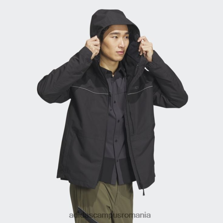 adidas campus romania jachetă utilitas 3 în 1 neagră bărbați negru J266N213429