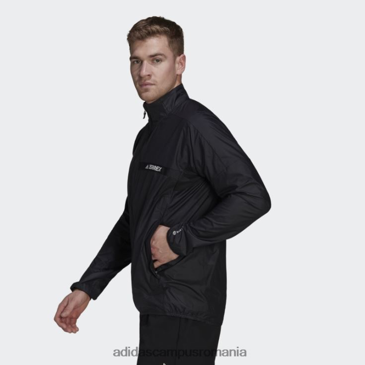 adidas campus romania jacheta terrex multi wind neagra bărbați negru J266N27057