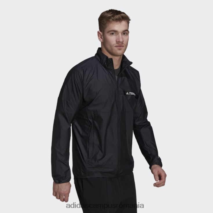 adidas campus romania jacheta terrex multi wind neagra bărbați negru J266N27057
