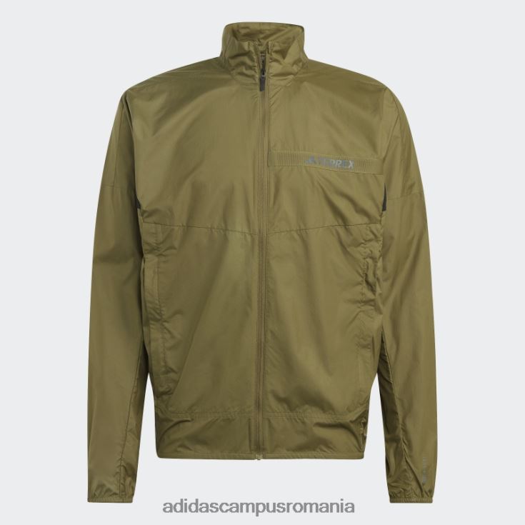 adidas campus romania jacket terrex multi windbreaker olive bărbați măsline J266N214113