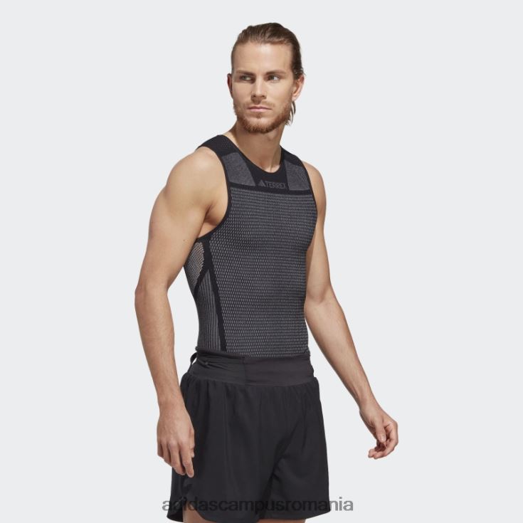 adidas campus romania maiou negru cu strat de bază fără mâneci Terrex drynamo adidas bărbați alb negru J266N214043
