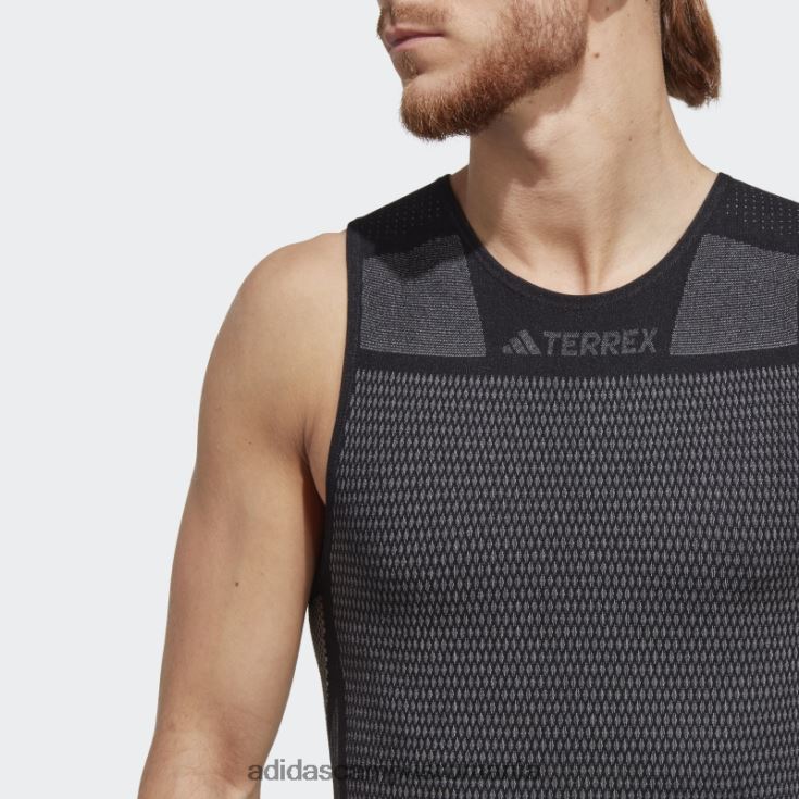 adidas campus romania maiou negru cu strat de bază fără mâneci Terrex drynamo adidas bărbați alb negru J266N214043