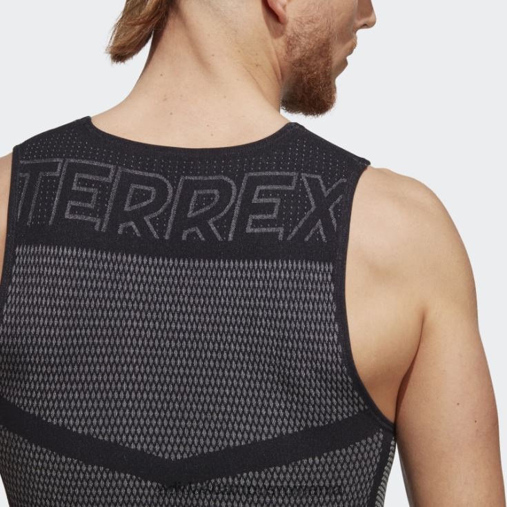 adidas campus romania maiou negru cu strat de bază fără mâneci Terrex drynamo adidas bărbați alb negru J266N214043