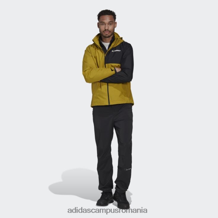 adidas campus romania olive terrex multi rain.rdy jachetă de ploaie în două straturi adidas bărbați măsliniu/negru J266N26063