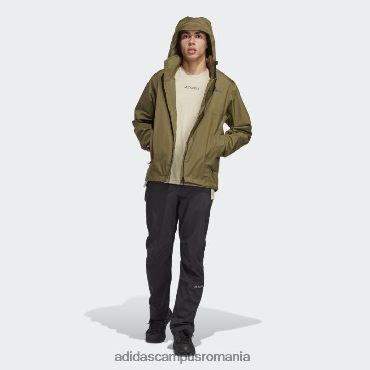 adidas campus romania olive terrex multi rain.rdy jacheta de ploaie 2 straturi adidas bărbați măsline J266N26213