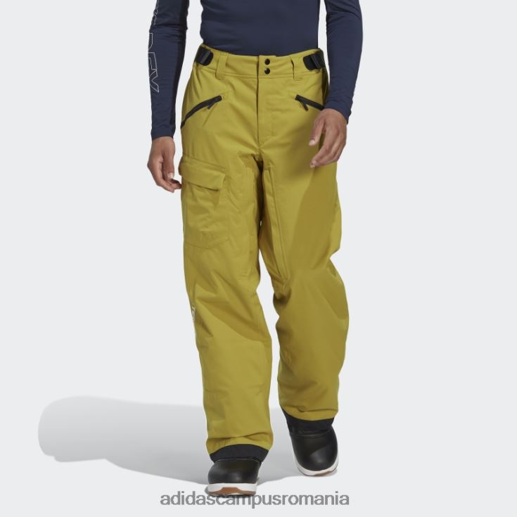 adidas campus romania olive terrex resort pantaloni de trening izolat cu doua straturi pentru zapada bărbați măsline J266N214147
