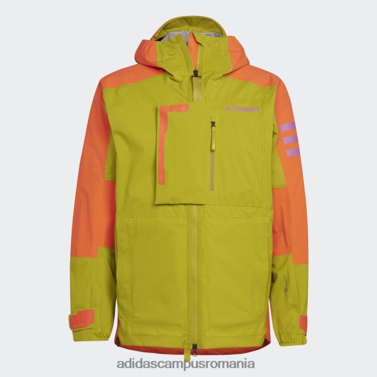 adidas campus romania olive terrex xploric rain.rdy geacă de drumeție bărbați măsline/portocale J266N214884