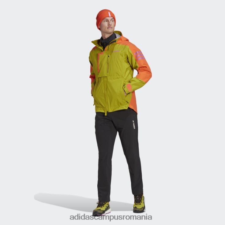 adidas campus romania olive terrex xploric rain.rdy geacă de drumeție bărbați măsline/portocale J266N214884