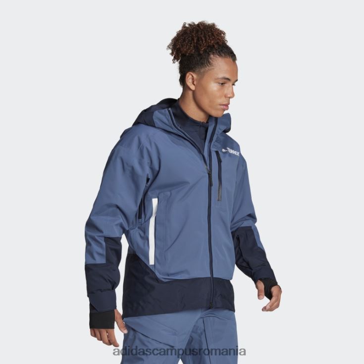 adidas campus romania otel terrex myshelter snow jacheta izolata cu 2 straturi bărbați oțel/cerneală J266N214897