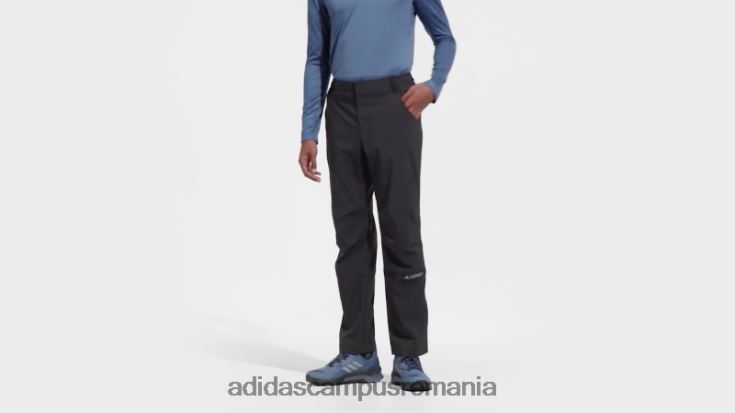 adidas campus romania pantaloni de jogging negri cu țesuturi multiple terrex bărbați negru J266N213780